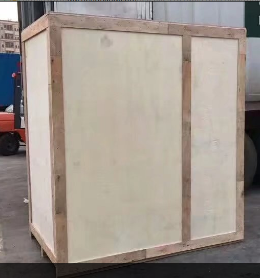 二箱式冷熱沖擊箱打包木箱準備發往臺灣